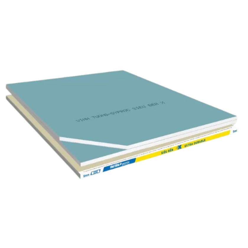 TẤM THẠCH CAO VĨNH TƯỜNG - GYPROC SIÊU BỀN X (THÔNG DỤNG)