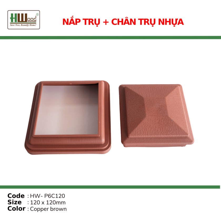 NẮP CHÂN TRỤ 120